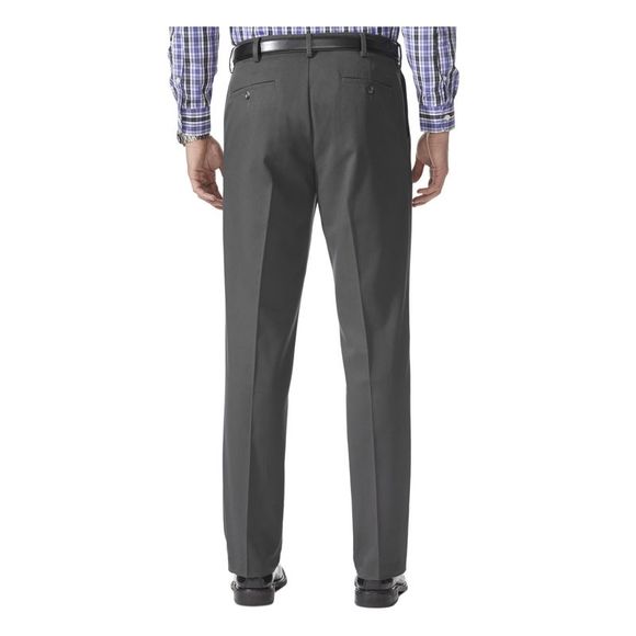 DOCKERS Mens Gray Classic Fit Stretch Pants 34 X 32 - Picture 2 of 4